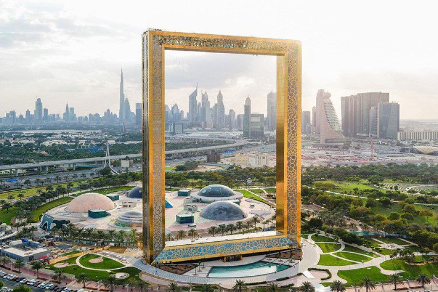 Dubai Frame outside look